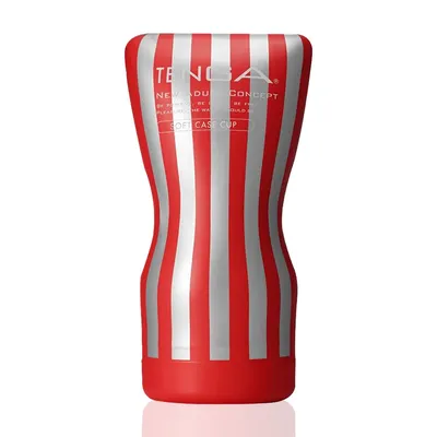 Мастурбатор Tenga Squeeze Tube Cup, м'який стискуваний чохол
