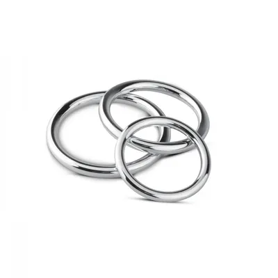 Набір ерекційних кілець Sinner Gear Unbendable — Cock/Ball Ring & Glans Ring Set