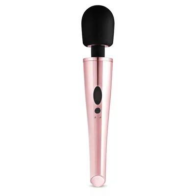 Вібромасажер-мікрофон Rosy Gold Nouveau Wand Massager, рожеве золото