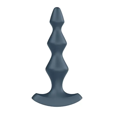 Анальний стимулятор-намистини Satisfyer Lolli-Plug 1 Dark teal з двома моторами