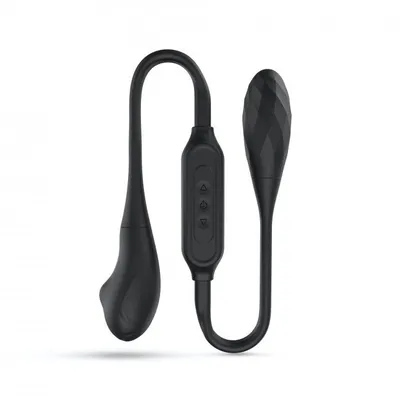 Вібратор на гнучкому зчепленні Dorcel DUAL EXPLORER із стимуляцією пальчиком