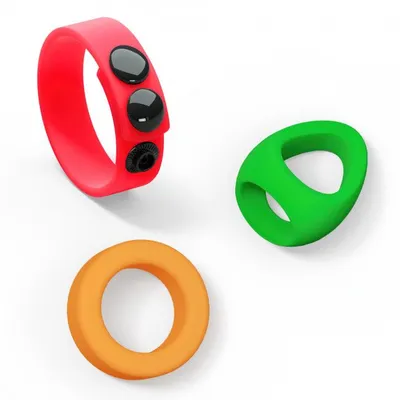 Набір ерекційних кілець Love To Love NEON RING KIT, 3 шт