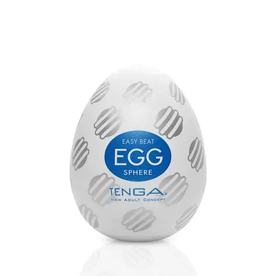 Мастурбатор-яйце Tenga Egg Sphere з рельєфом сфер (Японія)