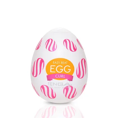 Мастурбатор-яйце Tenga Egg Curl