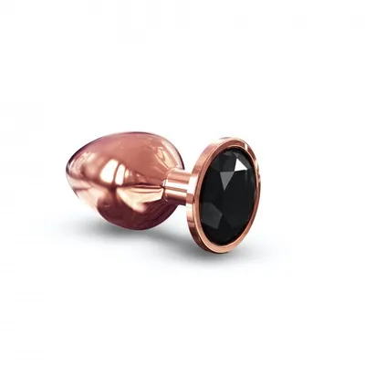 Металева анальна пробка Dorcel Diamond Plug L, мідна