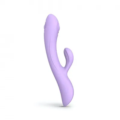 Вібратор-кролик Love To Love Bunny&Clyde Viva Mauve з масажем точки G