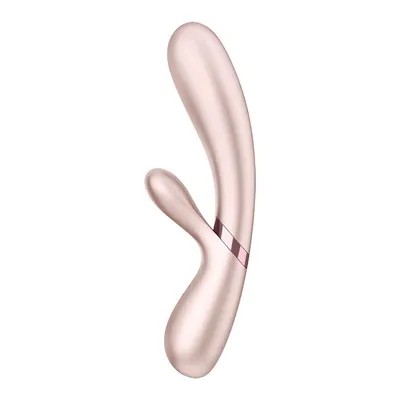 Смарт вібратор-кролик з підігрівом Satisfyer Hot Lover Nude