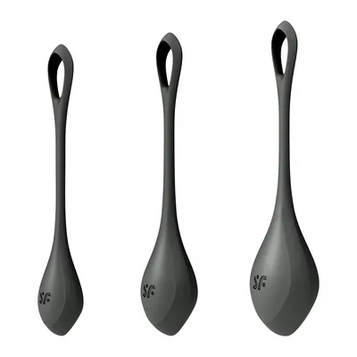Набір вагінальних кульок Satisfyer Yoni Power 2 Black, діаметр 2-3 см