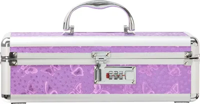 Кейс для зберігання секс-іграшок BMS Factory The Toy Chest Lokable Vibrator Case Purple
