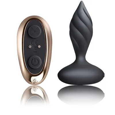 Анальна вібропробка Rocks Off Petite Sensations Desire, чорна