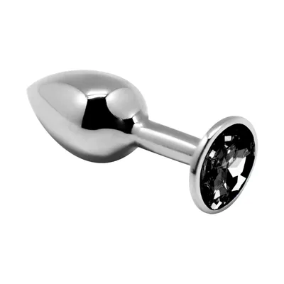 Металева анальна пробка з кристалом Alive Mini Metal Butt Plug L