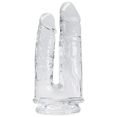 Подвійний фалоімітатор Alive Imperium Jelly Dildo прозорий (Іспанія)