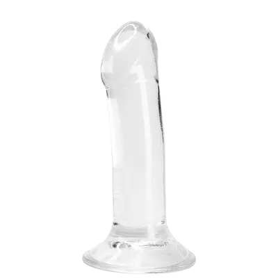 Фалоімітатор Alive Valiant Jelly Dildo прозорий, TPE, на присосці
