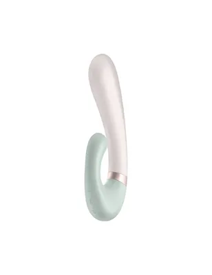 Смарт вібратор-кролик Satisfyer Heat Wave Mint із підігрівом