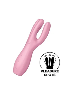 Кліторальний вібратор Satisfyer Threesome 3 з трьома відростками