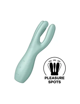 Кліторальний вібратор Satisfyer Threesome 3 з трьома відростками