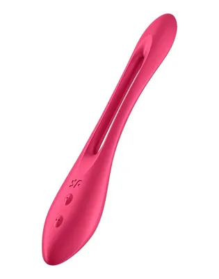 Гнучкий вібратор для пар Satisfyer Elastic Joy Red