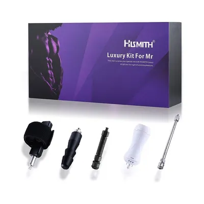 Набір адаптерів Hismith KlicLok System Set for Him з мастурбатором