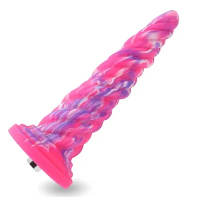 Фантазійний фалоімітатор Hismith Silicone Dildo Monster Series для секс-машин, KlicLok