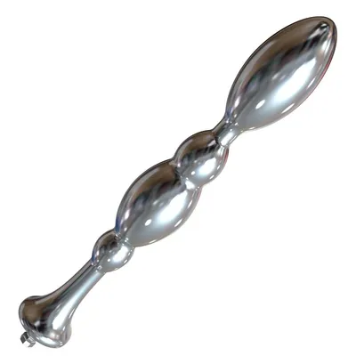 Металевий анальний плаг Hismith Bullet Anal Toy з системою KlicLok