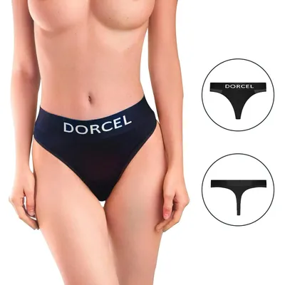 Трусики з кишенею для вібратора Dorcel PANTY LOVER, розмір M