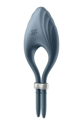 Ерекційне віброкільце-ласо Satisfyer Duelist Dark Blue