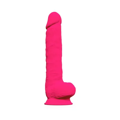 Фалоімітатор SilexD Kingston Pink (MODEL 15in), розмір XXL, силікон+SILEXPAN®, діаметр 7 см