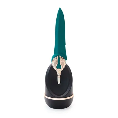 Вібратор Knight Jenay FLOWERS & SWORD із маскою, стрічкою та лубрикантом