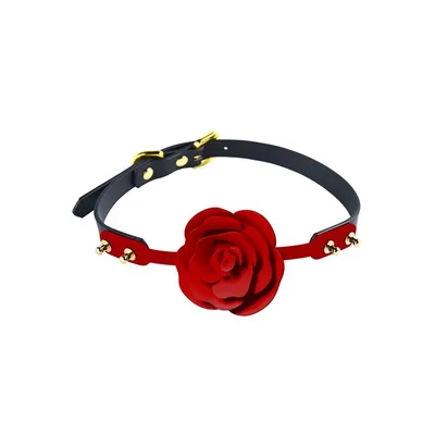 Кляп-роза Zalo Rose Ball Gag, подвійне використання