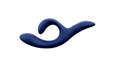 Смарт вібратор-кролик We-Vibe Nova Midnight Blue, ергономічний, з регульованим кутом нахилу