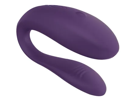 Вібратор для пар We-Vibe Unite Purple з пультом дистанційного керування