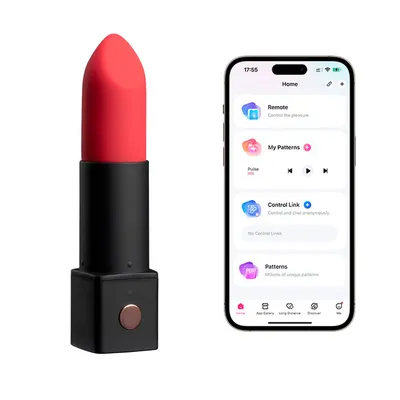 Вібратор-помада Lovense Exomoon, керування через застосунок