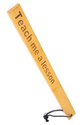 Паддл Fetish Tentation — Paddle Teach me a lesson Bamboo