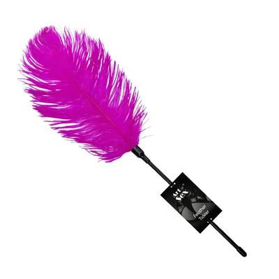 Лоскоталка зі страусиним пером Art of Sex – Feather Tickler, темно-рожева