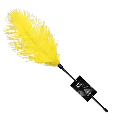 Лоскоталка зі страусиним пером Art of Sex Feather Tickler, жовта