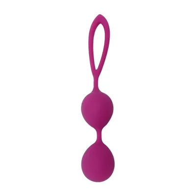 Вагінальні кульки Wooomy Taradiddle Kegel Ball, рожеві, діаметр 3,5 см