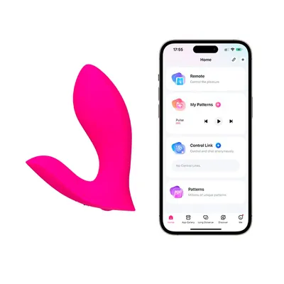 Смарт-вібратор у трусики Lovense Flexer з рухом «іди сюди» та вібрацією