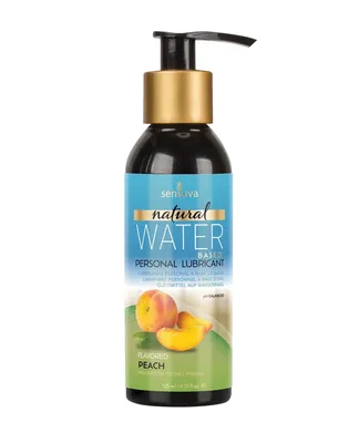 Лубрикант на водній основі Sensuva Natural Water-Based Peach, 125 мл