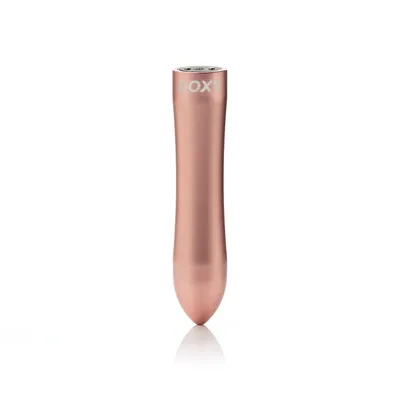 Вібропуля DOXY ROSE GOLD в металевому кейсі, ультрагладка, 7 режимів