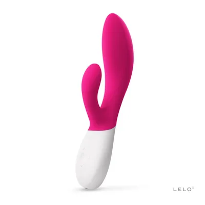 Вібратор-кролик LELO Ina Wave 2 Cerise, рух стовбура та вібрація
