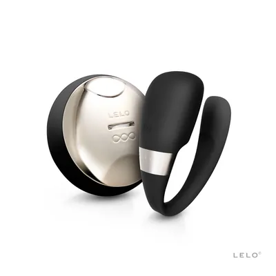 Вібратор для пар LELO Tiani 3 Black, 2 мотори, пульт ДУ