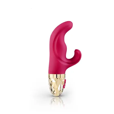 Вібратор-кролик Mystim Hop Hop Bob Fuchsia, потужний мотор, 8 режимів