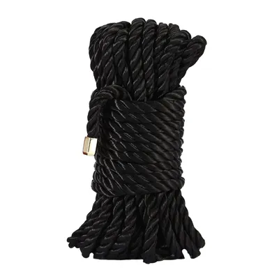 Мотузка для шибарі Zalo Bondage Rope Black, 10 м