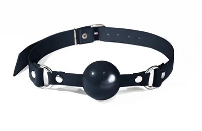 Кляп силіконовий Feral Feelings Silicon Ball Gag Black/Black