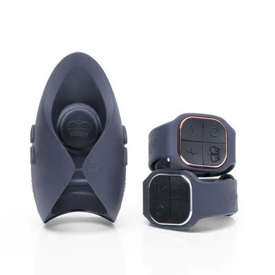 Іграшка для пар Hot Octopuss PULSE DUO LUX, пульсація + вібрація, 2 пульти