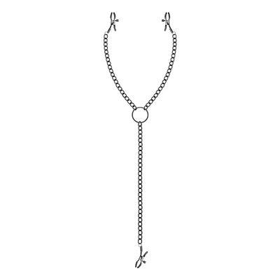 Затискачі для сосків та клітора Bedroom Fantasies Nipple & Clitoral Clamps, чорні
