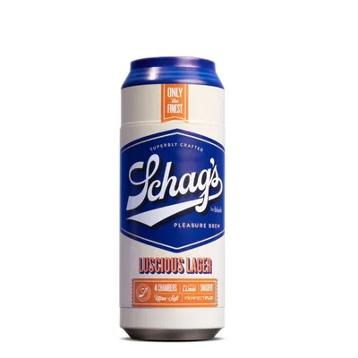 Мастурбатор Blush Schag's Luscious Lager Masturbator Frosted у формі банки пива