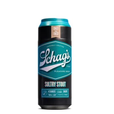 Мастурбатор Blush Schag's Sultry Stout Masturbator Frosted у формі банки пива