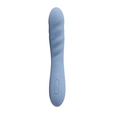 Смарт-вібратор з пульсацією Svakom Ava Neo Cornflower Blue, 15 режимів роботи