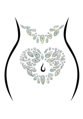 Стрази-прикраси для тіла Leg Avenue Novalie body jewels sticker